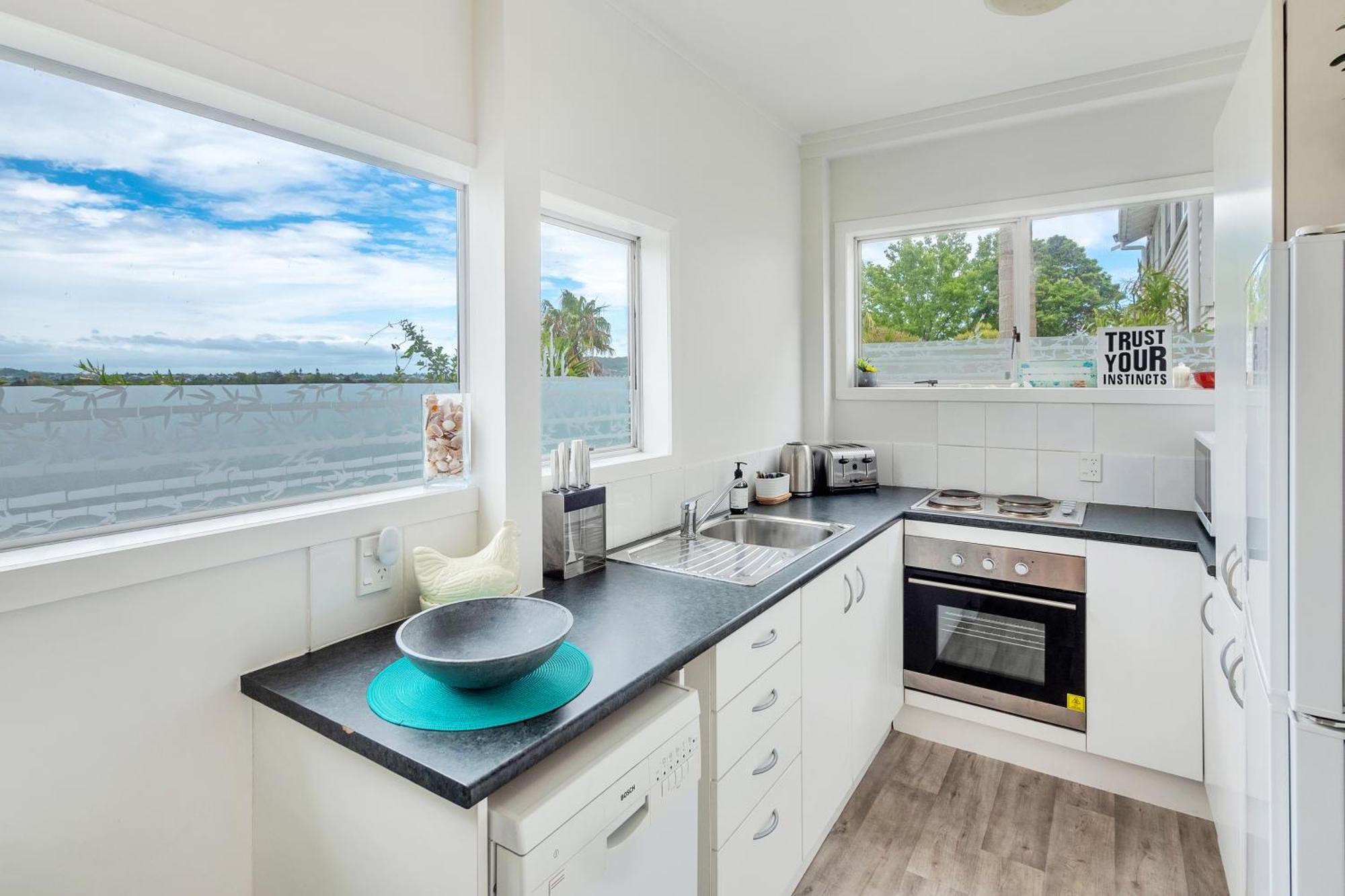 Bright Kingsland Contemporary Appartement Auckland Buitenkant foto