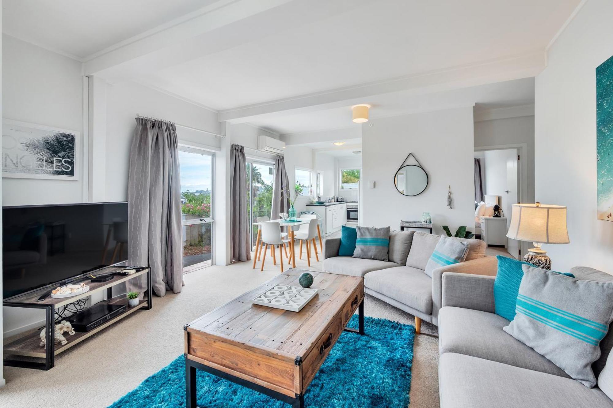Bright Kingsland Contemporary Appartement Auckland Buitenkant foto